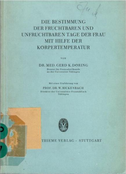 Die Bestimmung der fruchtbaren und unfruchtbaren Tage der Frau mit Hilfe der Körpertemperatur.