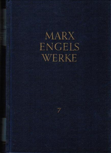 Marx, Karl: Werke; Teil: Bd. 7., [August 1849 - Juni 1851]