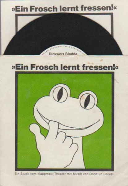 Ein Frosch lernt Fressen.