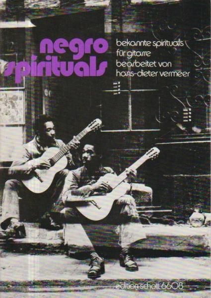 Negro spirituals : für Gitarre solo.